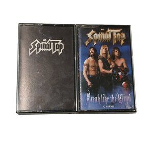 Spinal Tap Cassette Tape Lot Break Like Wind Parody Heavy Metal